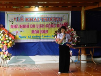 Khai trương Nhà nghỉ cộng đồng Hoa Ban