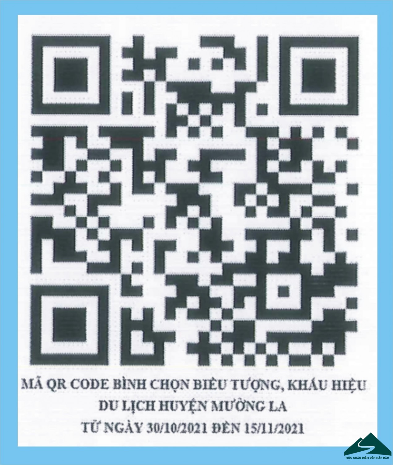 mã QR bình chọn logo